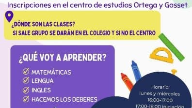 Imagen de archivo: ¡Nuevas plazas abiertas en el AMPA del Colegio San Fernando!