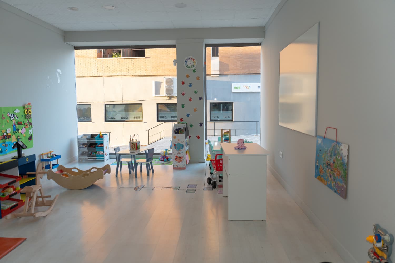 Zona infantil del Centro de Estudios Ortega y Gasset preparada para los más pequeños